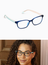 Load image into Gallery viewer, Beach Read Navy/Summer Stripe +3.00