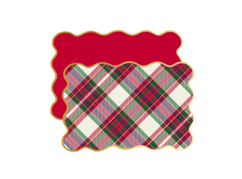 Placemat Holiday Plaid
