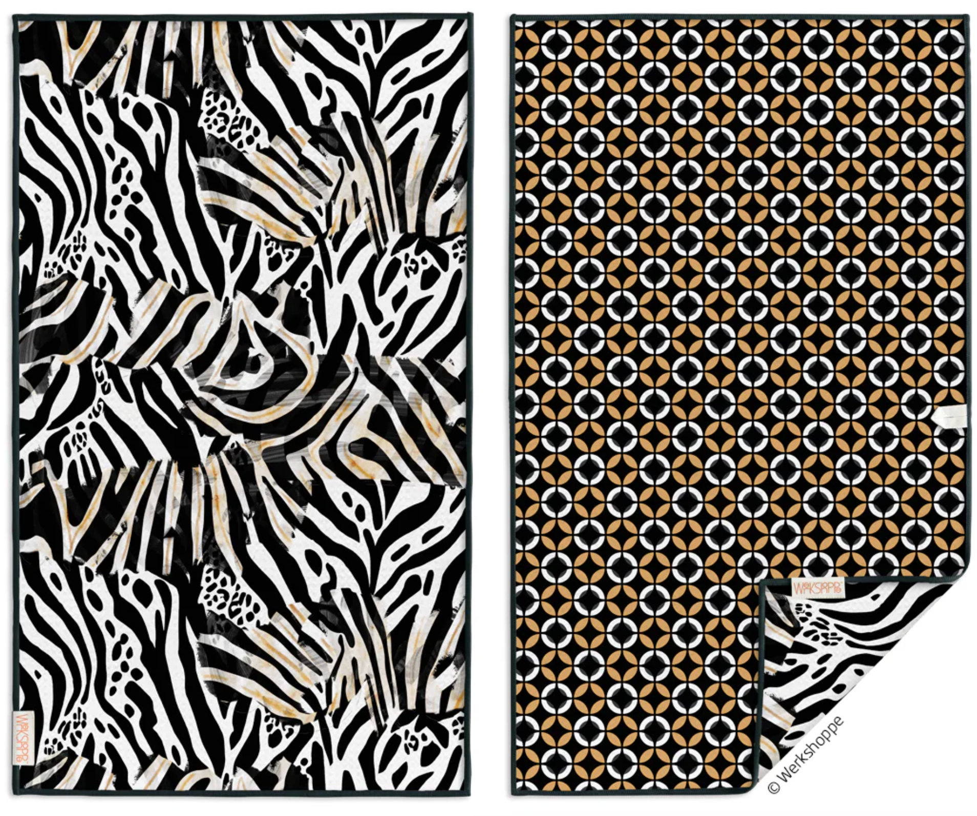 Savanna Tiles Microfiber Dishtowel - Thumbnail 3