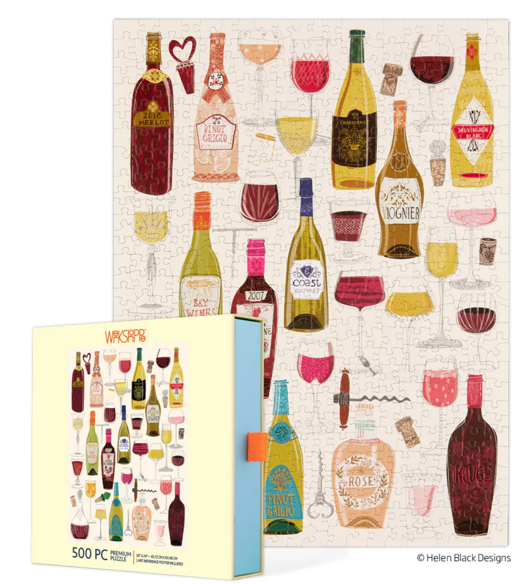 Wine Tasting 500 Piece Puzzle