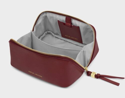 Fold-Out Mirror Makeup Bag