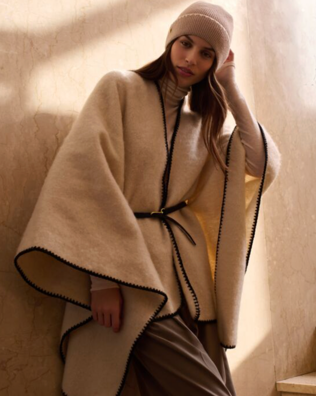 Whipstitch Blanket Cape