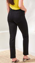 Load image into Gallery viewer, Tribal Sophia Straight Jean - Black