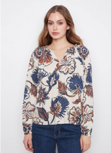 Load image into Gallery viewer, Charlie B Printed Popover Blouse