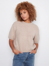 Load image into Gallery viewer, Charlie B Balloon Elbow Sleeve Knit Sweater - Latte