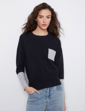 Load image into Gallery viewer, Charlie B Crew Neck Sweater - Navy