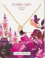 Load image into Gallery viewer, Birthstone Necklace