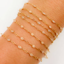 Load image into Gallery viewer, V250ENGF. 14k Gold Filled Enamel Satellite Chains: Wine / 1.1mm-2mm / Satellite