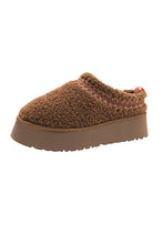 Load image into Gallery viewer, Isabella Suede Contrast Slippers : White / 41