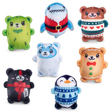 Load image into Gallery viewer, Bubble Stuffed Squishy Friends - Xmas Edition