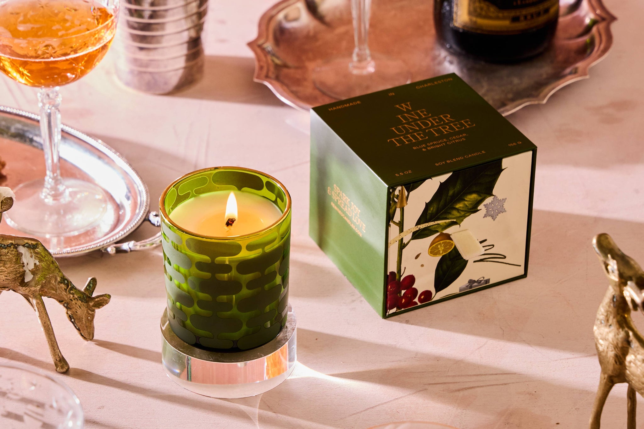 Wine Under The Tree Candle - Thumbnail 4