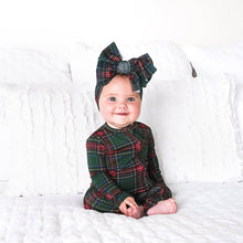 Load image into Gallery viewer, Kane Tartan Headwrap Hair Accessories Baby Christmas: Headwrap