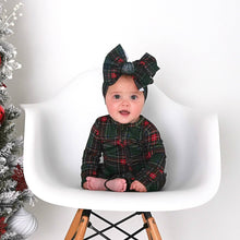 Load image into Gallery viewer, Kane Tartan Headwrap Hair Accessories Baby Christmas: Headwrap
