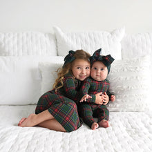 Load image into Gallery viewer, Kane Tartan Headwrap Hair Accessories Baby Christmas: Headwrap
