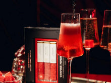 Load image into Gallery viewer, Vampire Mimosa Mixer Trio, Blood Orange &amp; Tart Cherry Cubes