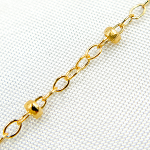 1200GF. 14k Gold Filled Satellite Chain: 1 Ft. / 1.1mm-2mm / Satellite