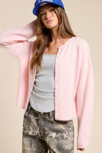 Load image into Gallery viewer, Essential Button Down Cardigan Top: Oatmeal / M