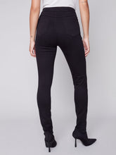 Load image into Gallery viewer, Charlie B. Black Wax Twill Pull on Pant