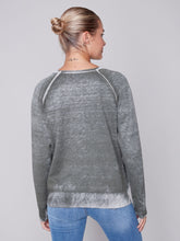 Load image into Gallery viewer, Charlie B. Spruced  Mineral Washed Sweater