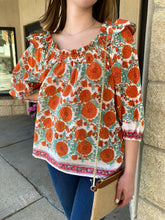 Load image into Gallery viewer, Ivy Jane Fresh Peasant Top