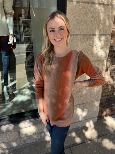 Charlie B. Ombre Space Dye Dolman Sweater