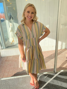 Ivy Jane Dreamsicle Stripe Dress