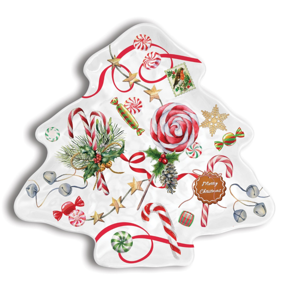 Christmas Tree Plate