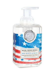 Red, White, and Blue Foaming Soap