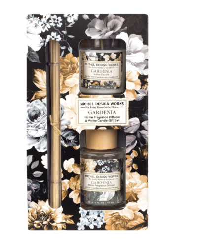 Gardenia Home Fragrance Diffuser & Votive Set