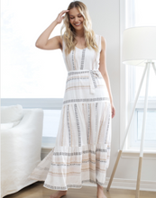 Load image into Gallery viewer, Tribal Maxi Tiered Dress