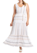Load image into Gallery viewer, Tribal Maxi Tiered Dress