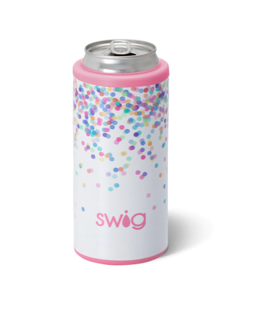 Confetti Skinny Can Cooler