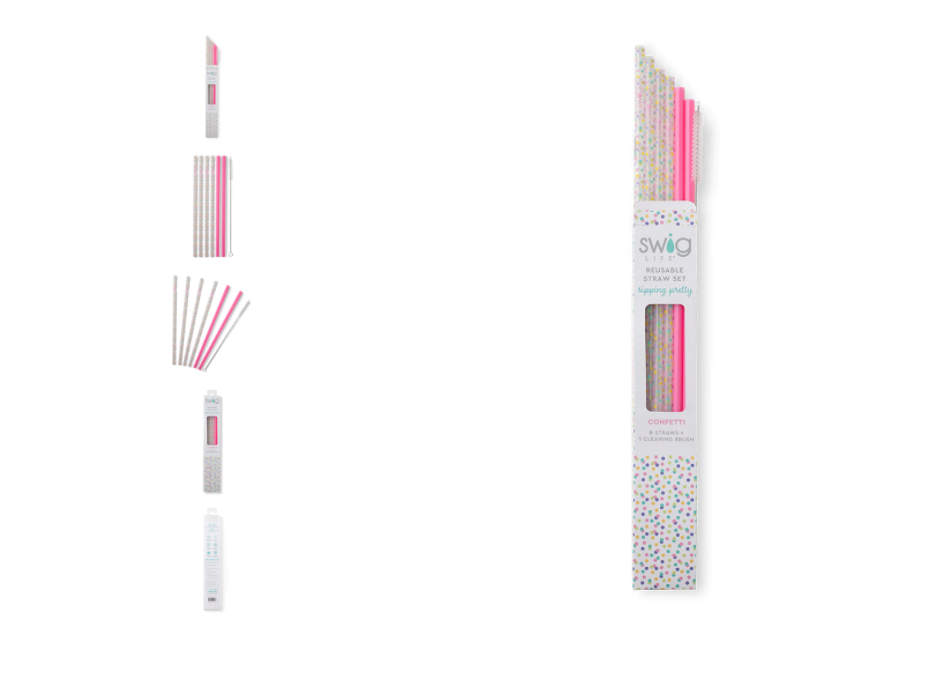 Modern Dress Reusable Straw