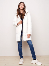 Load image into Gallery viewer, Charlie B. Sherpa Puffer Coat