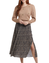 Load image into Gallery viewer, Tribal Printed Plisse Skirt