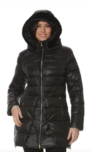 Black Goose Down Coat