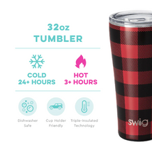 Load image into Gallery viewer, Buffalo Plaid Tumbler