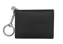 Load image into Gallery viewer, Leather Key Ring Flap Card Case