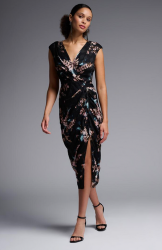 Joseph Ribkoff Multicolor Floral Dress