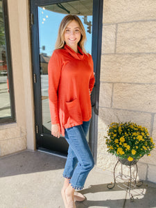 Spice Cowl Neck Top