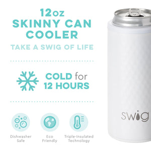 Swig 12oz Skinny Can Cooler - Golf Partee