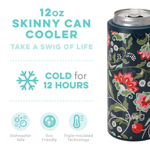 Load image into Gallery viewer, Swig 12 oz Skinny Can Cooler - Lotus Blossom